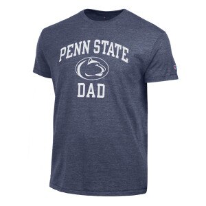 heather navy short sleeve t-shirt Penn State Dad